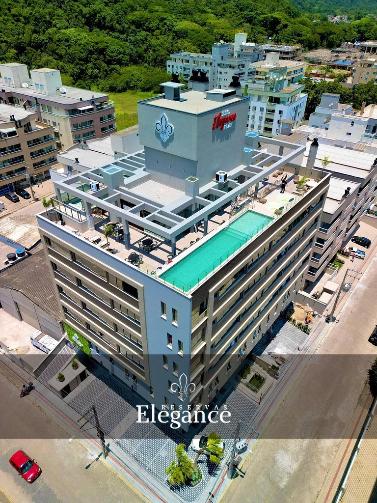 Elegance 307-Rooftop e Lazer Completo em Bombinhas