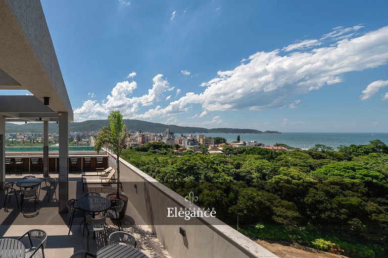 Elegance 307-Rooftop e Lazer Completo em Bombinhas