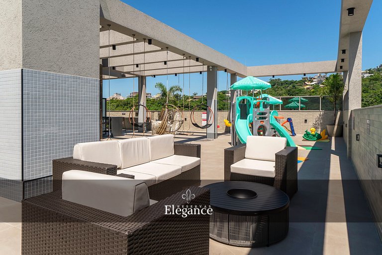 Elegance 308 – Apartamento com Piscina e Área Kids