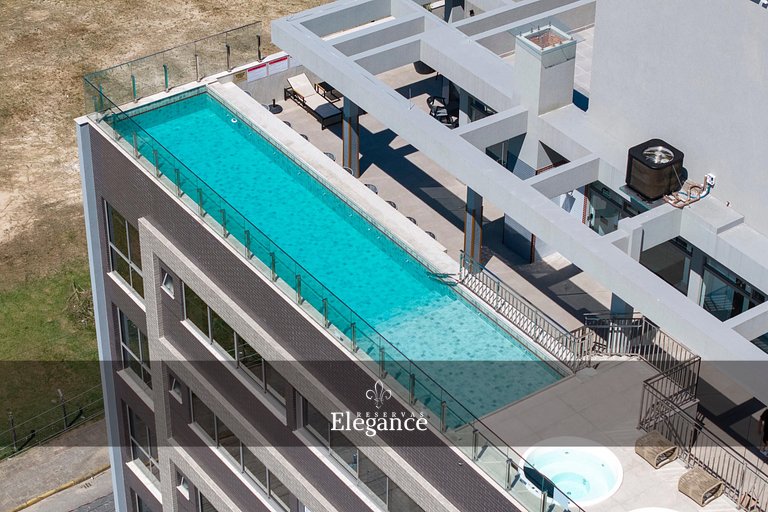 Elegance 408– Piscina Aquecida e Terraço com Vista