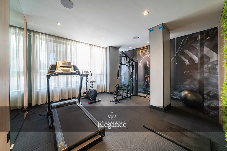 Elegance 602 – Academia, Coworking e Piscinas