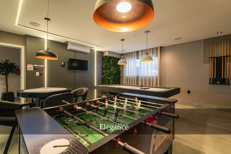 Elegance 602 – Academia, Coworking e Piscinas