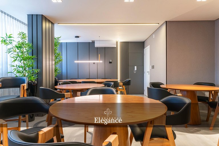 Elegance 602 – Academia, Coworking e Piscinas