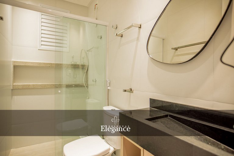 Elegance 607–Piscina Aquecida e Espaço de Massagem